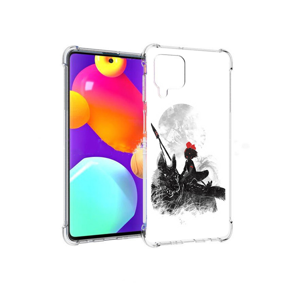 

Чехол MyPads Tocco для Samsung Galaxy M62 мононоке (PT158430.541.481), Прозрачный, Tocco