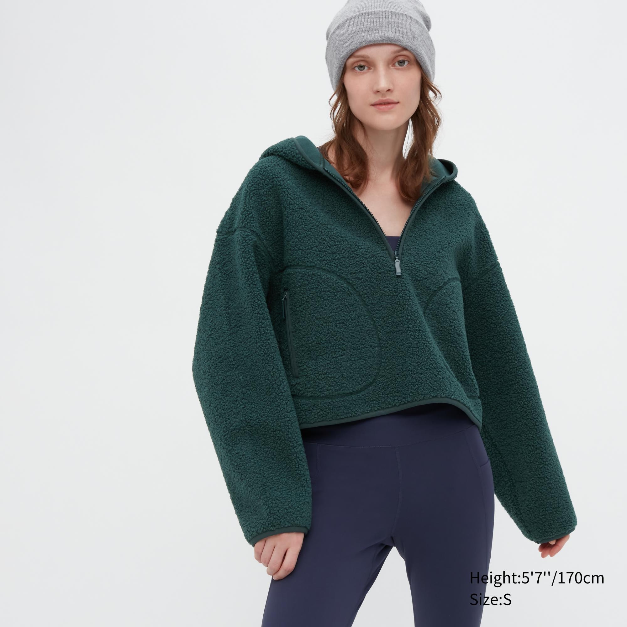 

Толстовка женская UNIQLO 452074COL59 зеленая S (доставка из-за рубежа), 452074COL59