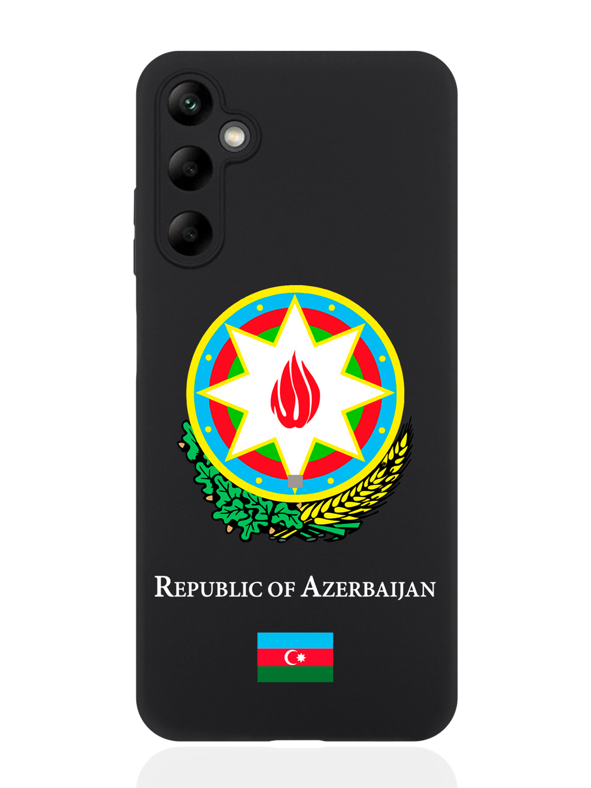 

Чехол SignumCase для Samsung A05S Герб Азербайджана, Коричневый;черный;белый, Samsung