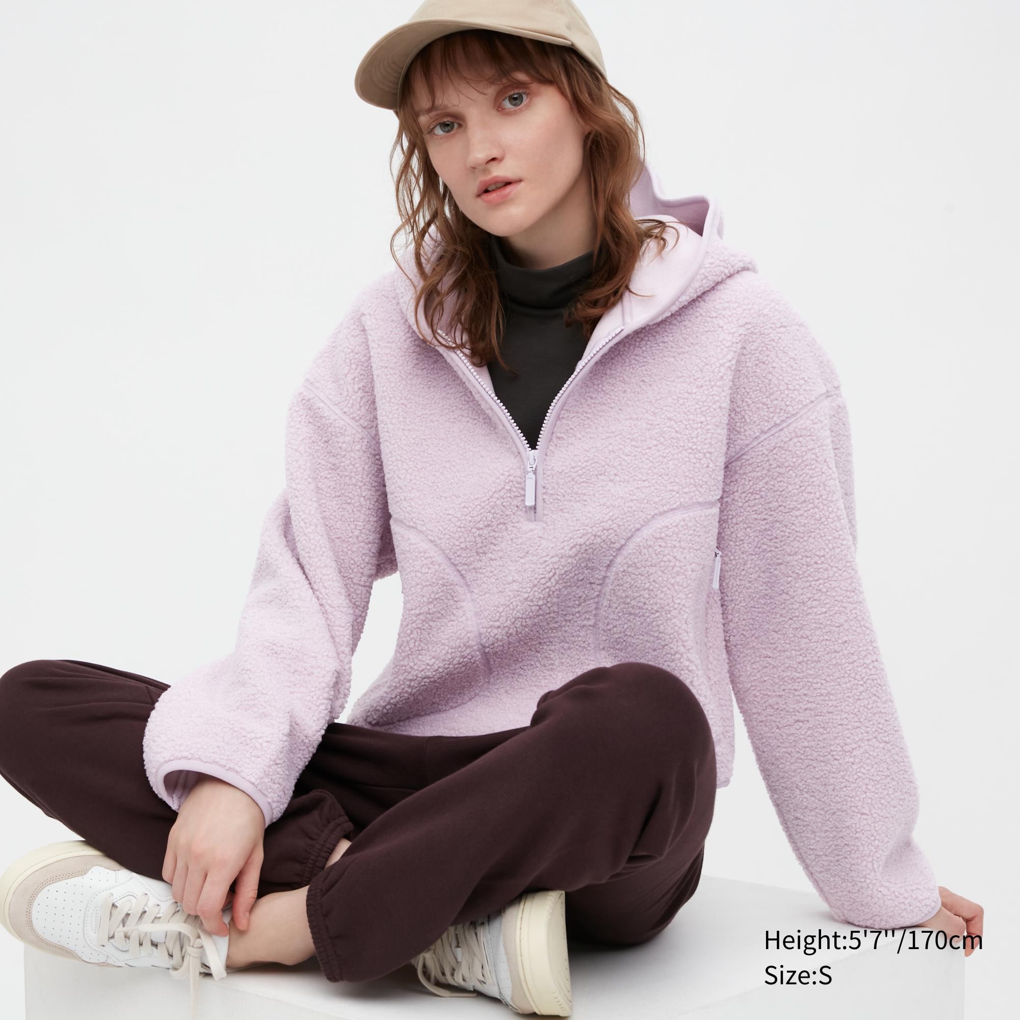 

Толстовка женская UNIQLO 452074COL71 фиолетовая M (доставка из-за рубежа), 452074COL71