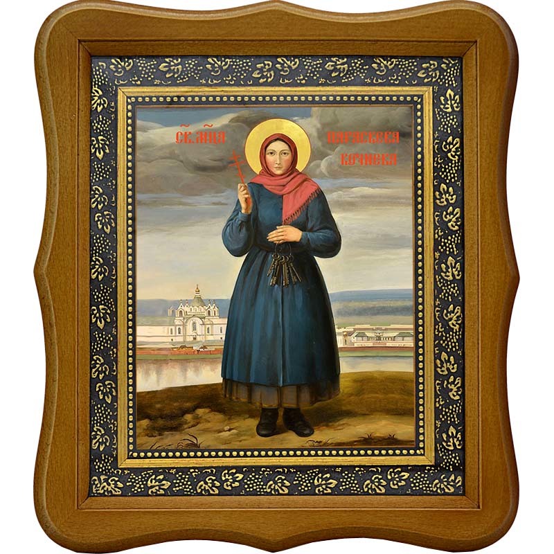 

Параскева Кочнева Мученица. Икона на холсте.