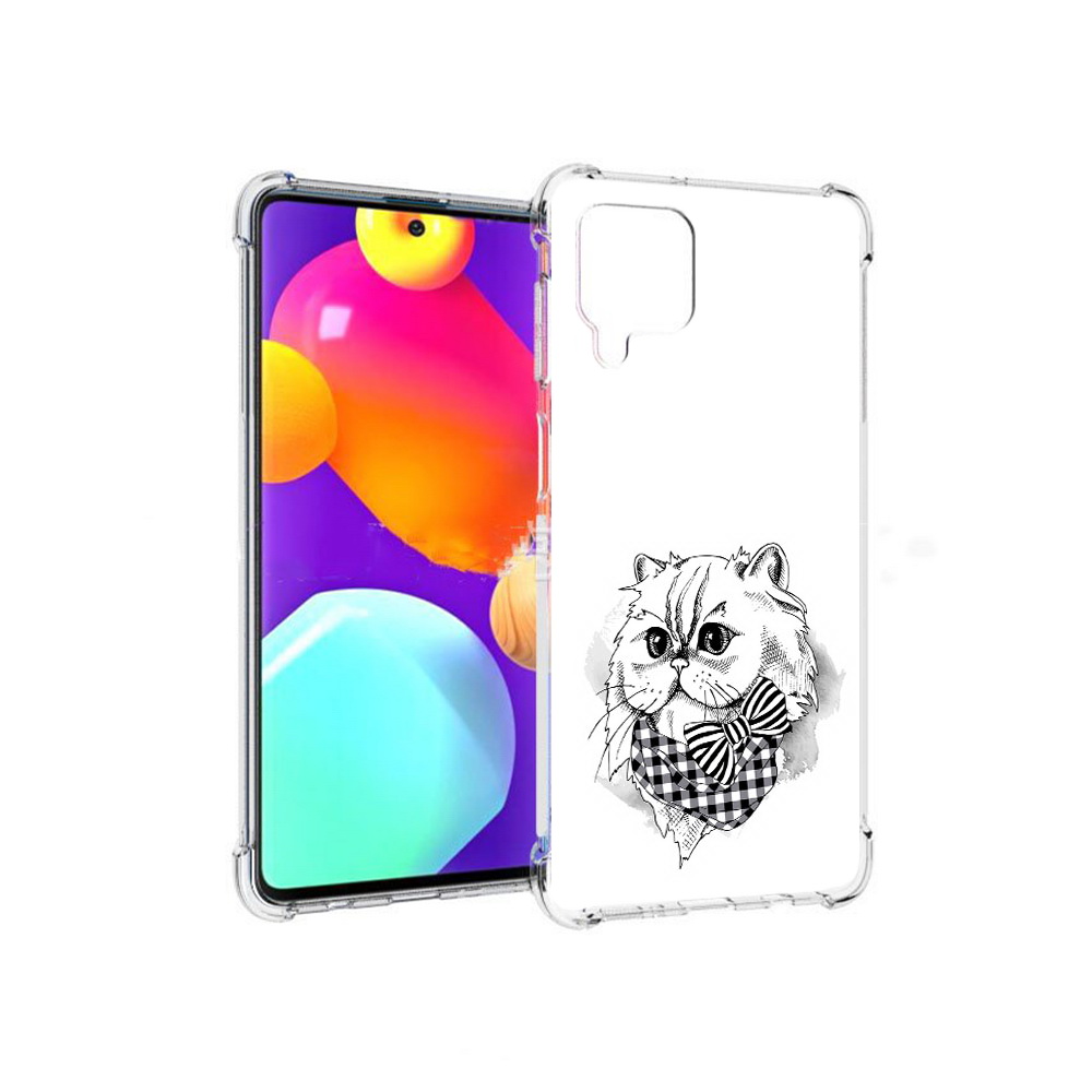 

Чехол MyPads Tocco для Samsung Galaxy M62 нарисованная красивая кошечка (PT158430.541.503), Прозрачный, Tocco