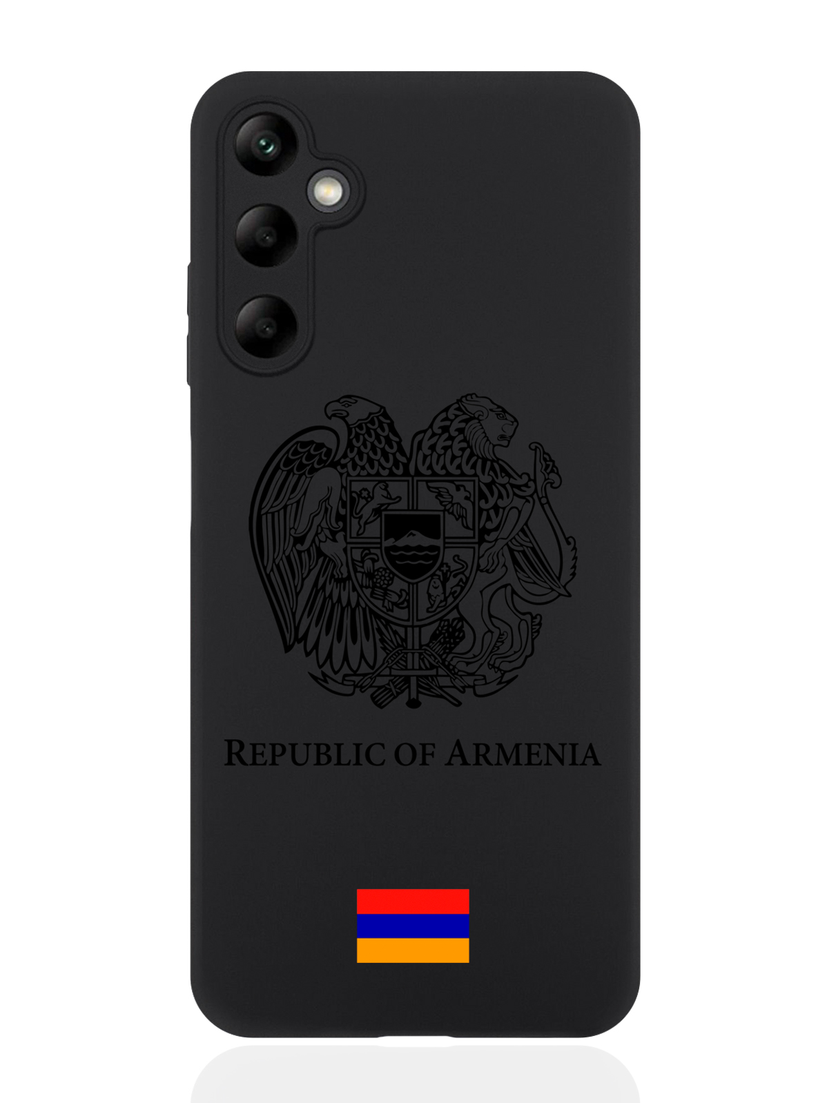 

Чехол SignumCase для Samsung A05S Черный лаковый Герб Армении, Samsung