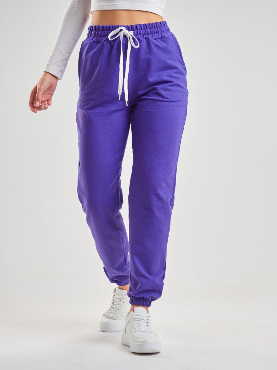 Спортивные брюки женские Norm JS фиолетовые 46-48 RU