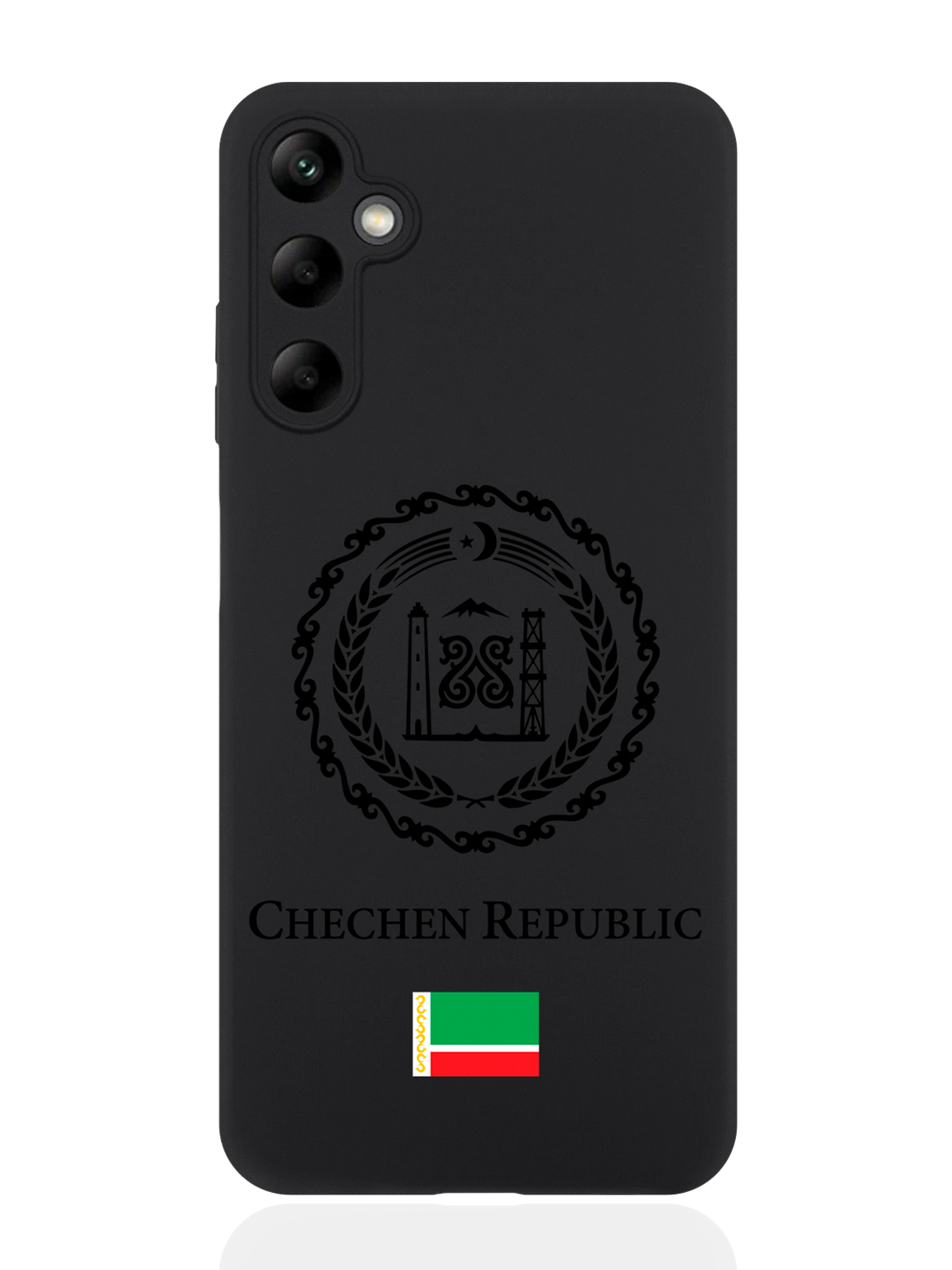 

Чехол SignumCase для Samsung A05S Черный лаковый Герб Чечни, Samsung