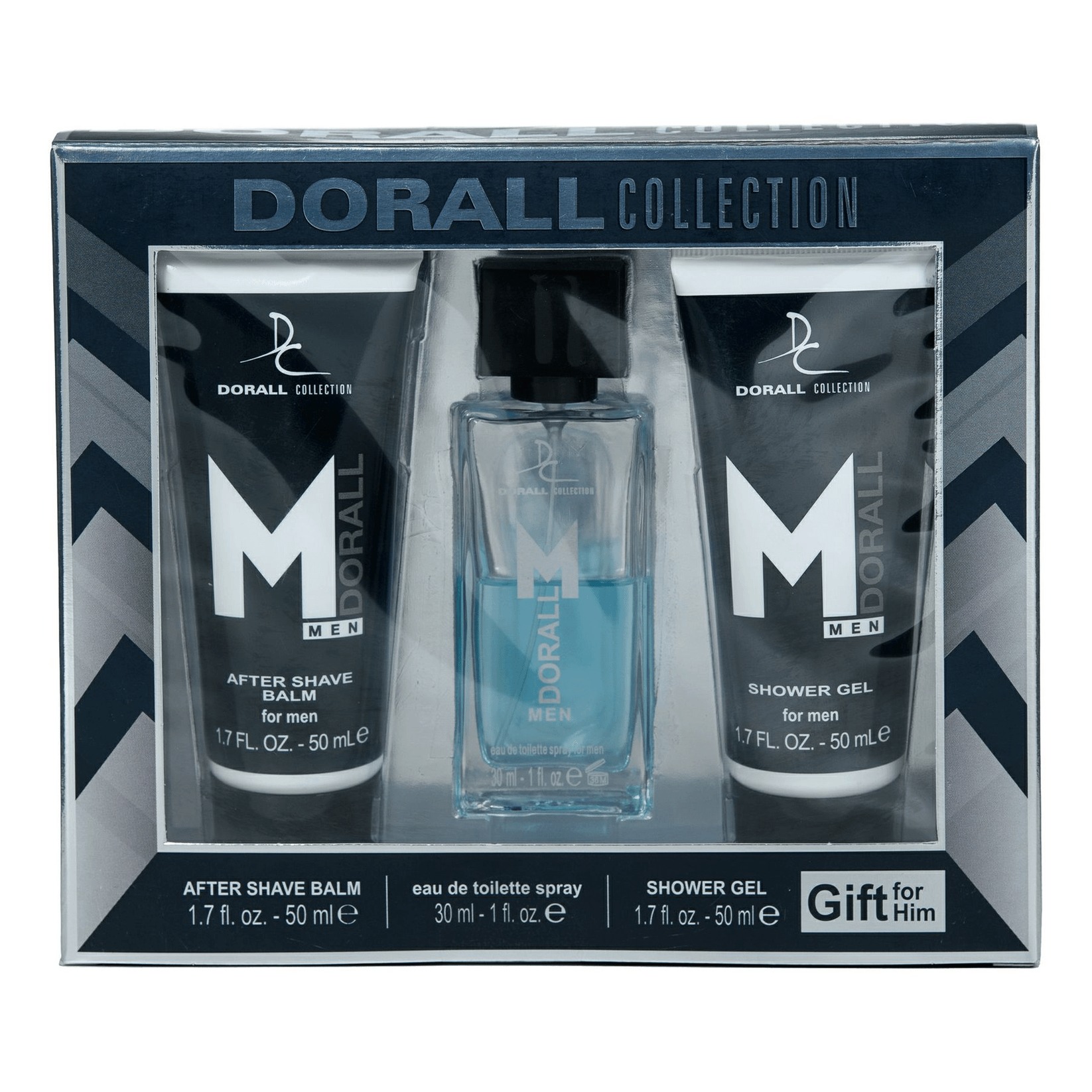 Набор косметики для тела Dorall Collection Men для мужчин 3 предмета