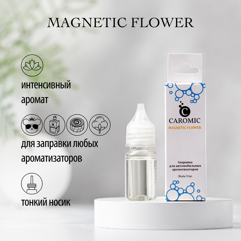 Ароматизатор в машину CAROMIC 754324 Magnetic flower