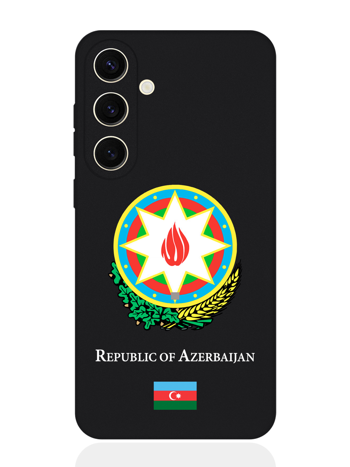 

Чехол SignumCase для Samsung S24 Герб Азербайджана, Разноцветный, Samsung