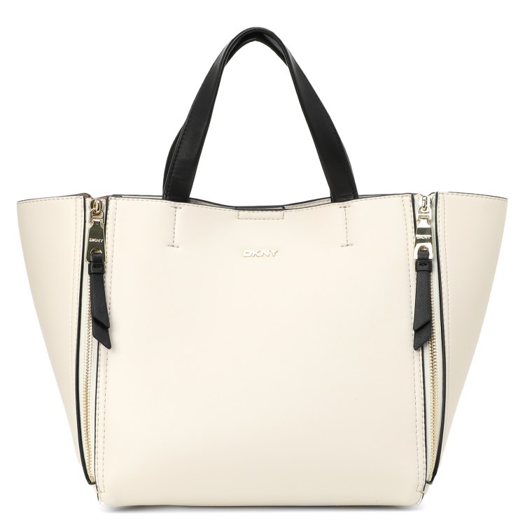 фото Сумка тоут женская dkny r14akq67 молочно-белая