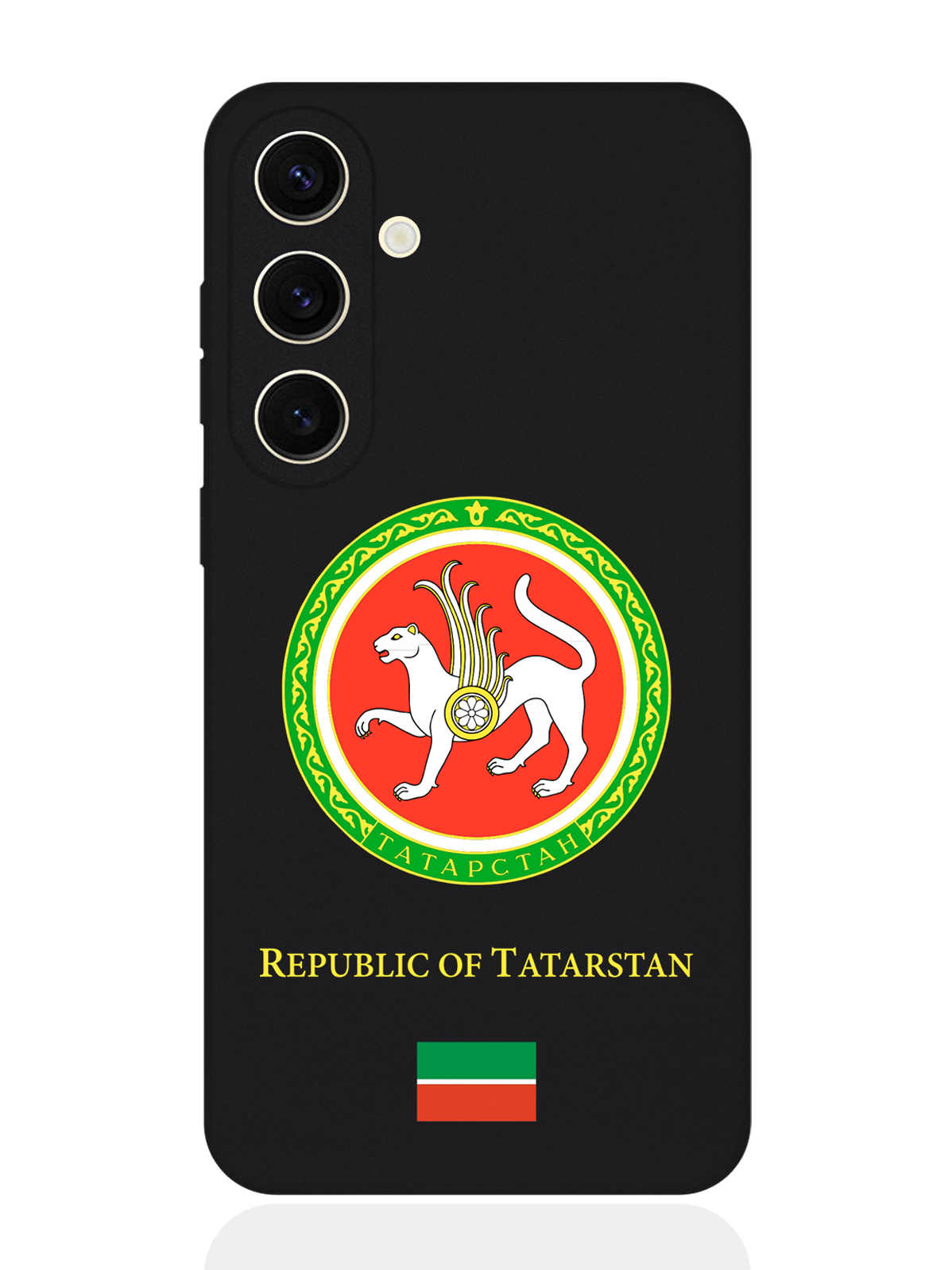 

Чехол SignumCase для Samsung S24 Герб Татарстана, Разноцветный, Samsung