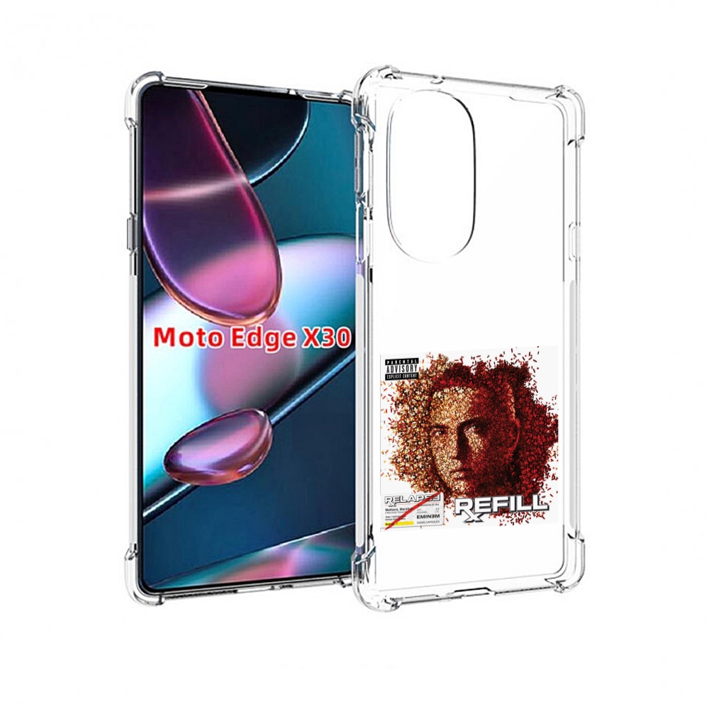 

Чехол MyPads Eminem RELAPSE, REFILL для Motorola Moto Edge X30, Прозрачный, Tocco