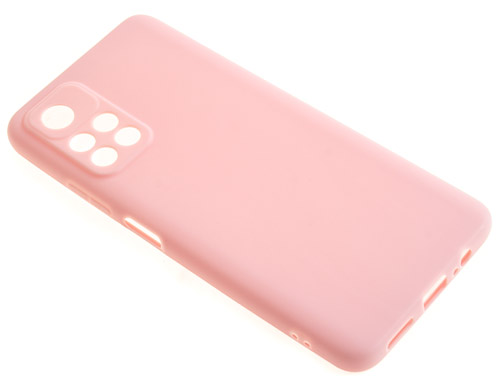 фото Силиконовый чехол tpu case матовый для xiaomi redmi note 11 5g пыльно-розовый nobrand