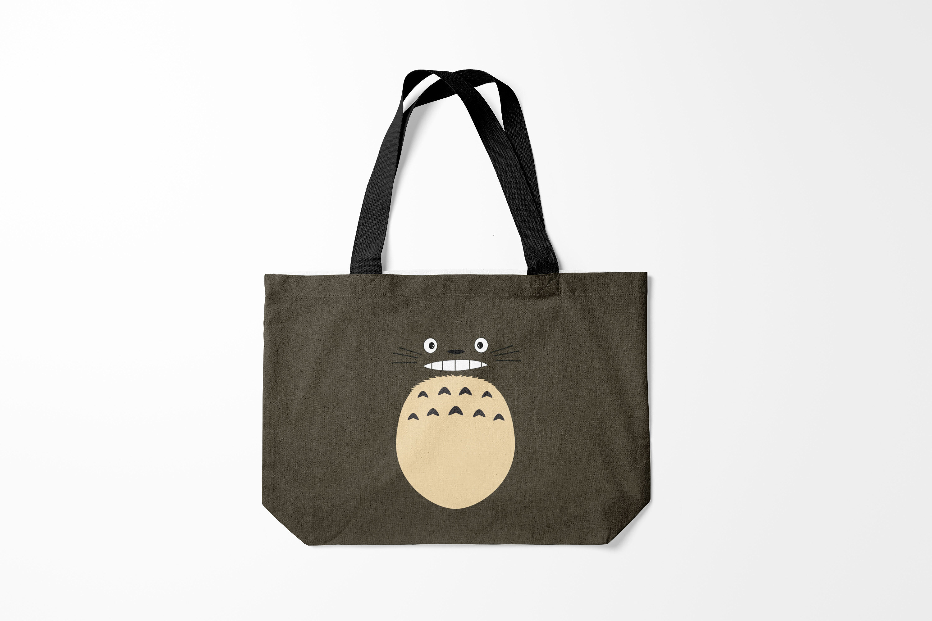 

Сумка шoппер унисекс Burnettie Тоторо Totoro, зеленый, Тоторо Totoro