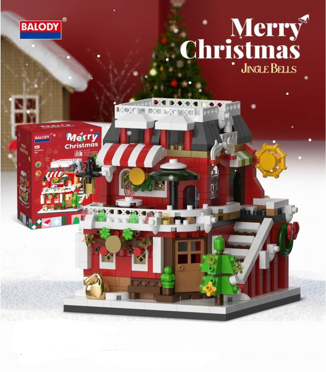

Конструктор Balody 21145 Кофейня 651 деталь