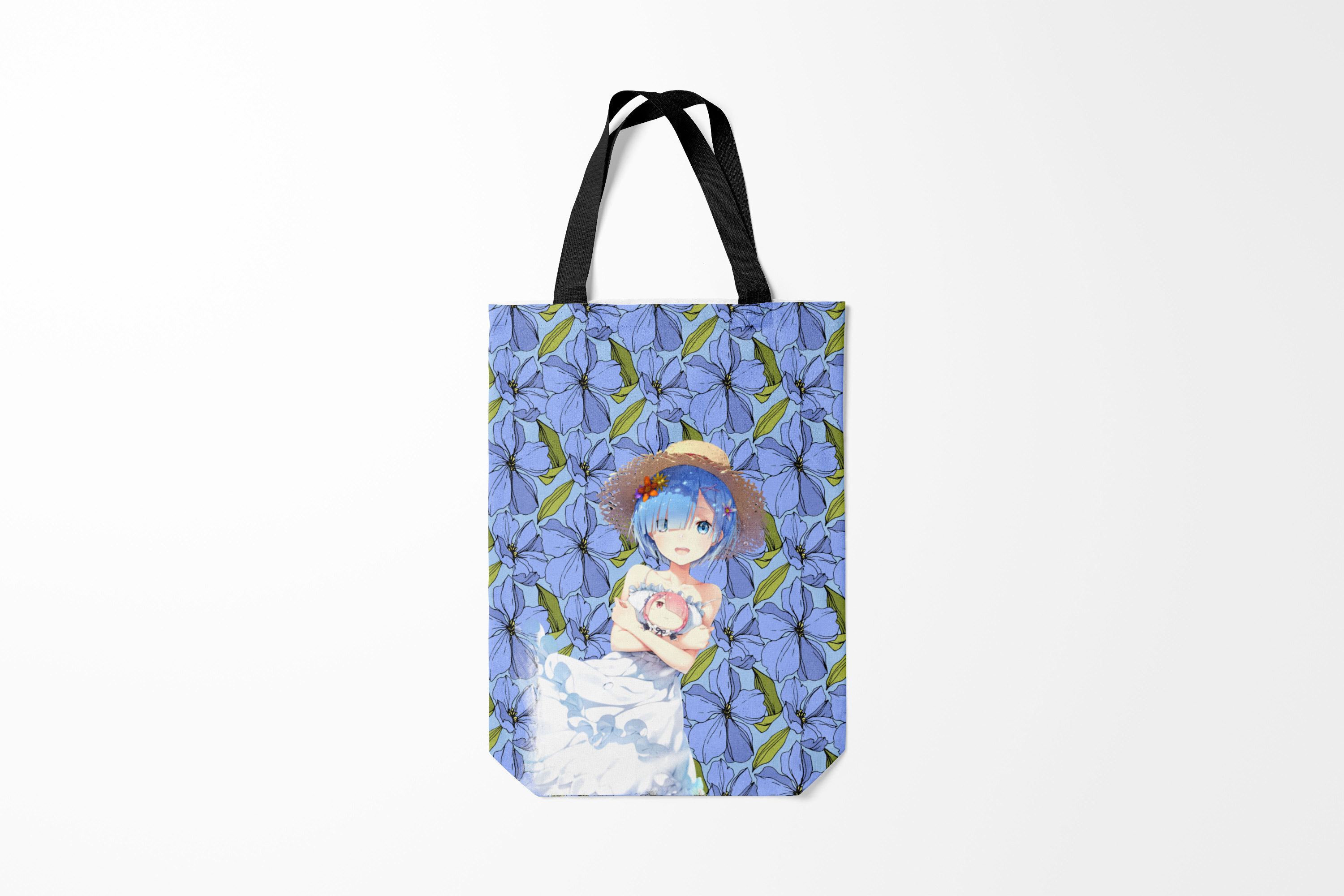 

Сумка шoппер унисекс Burnettie Re Zero, голубой, Re Zero