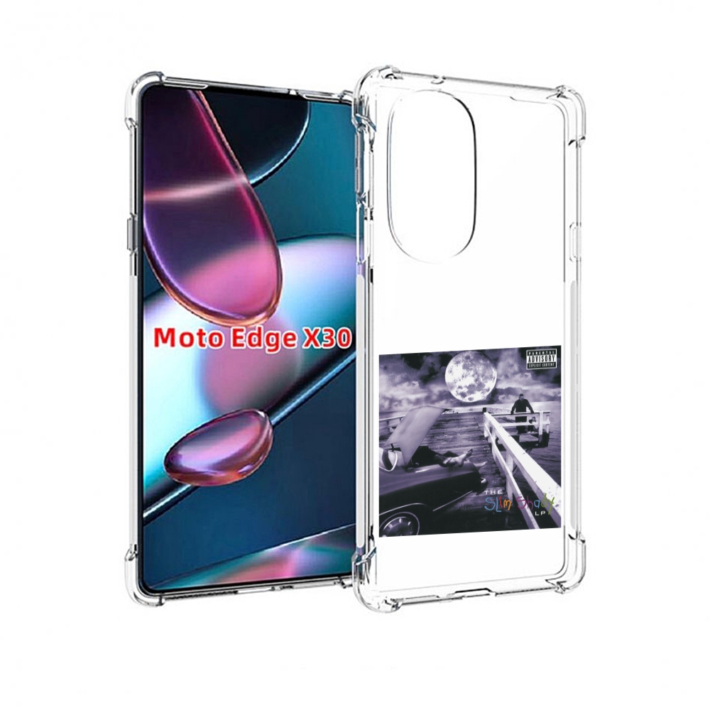 

Чехол MyPads Eminem THE SLIM SHADY LP для Motorola Moto Edge X30, Прозрачный, Tocco