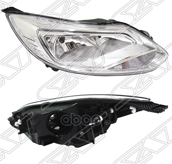 

Фара Ford Focus Iii 11-15 Rh (правый) Хром Sat арт. ST-431-11A4R-MLDEM1