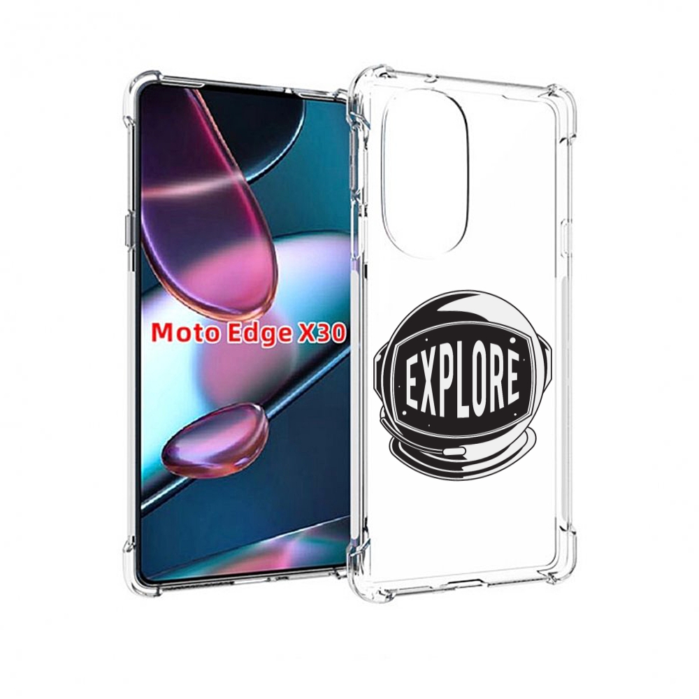 

Чехол MyPads Explore для Motorola Moto Edge X30, Прозрачный, Tocco