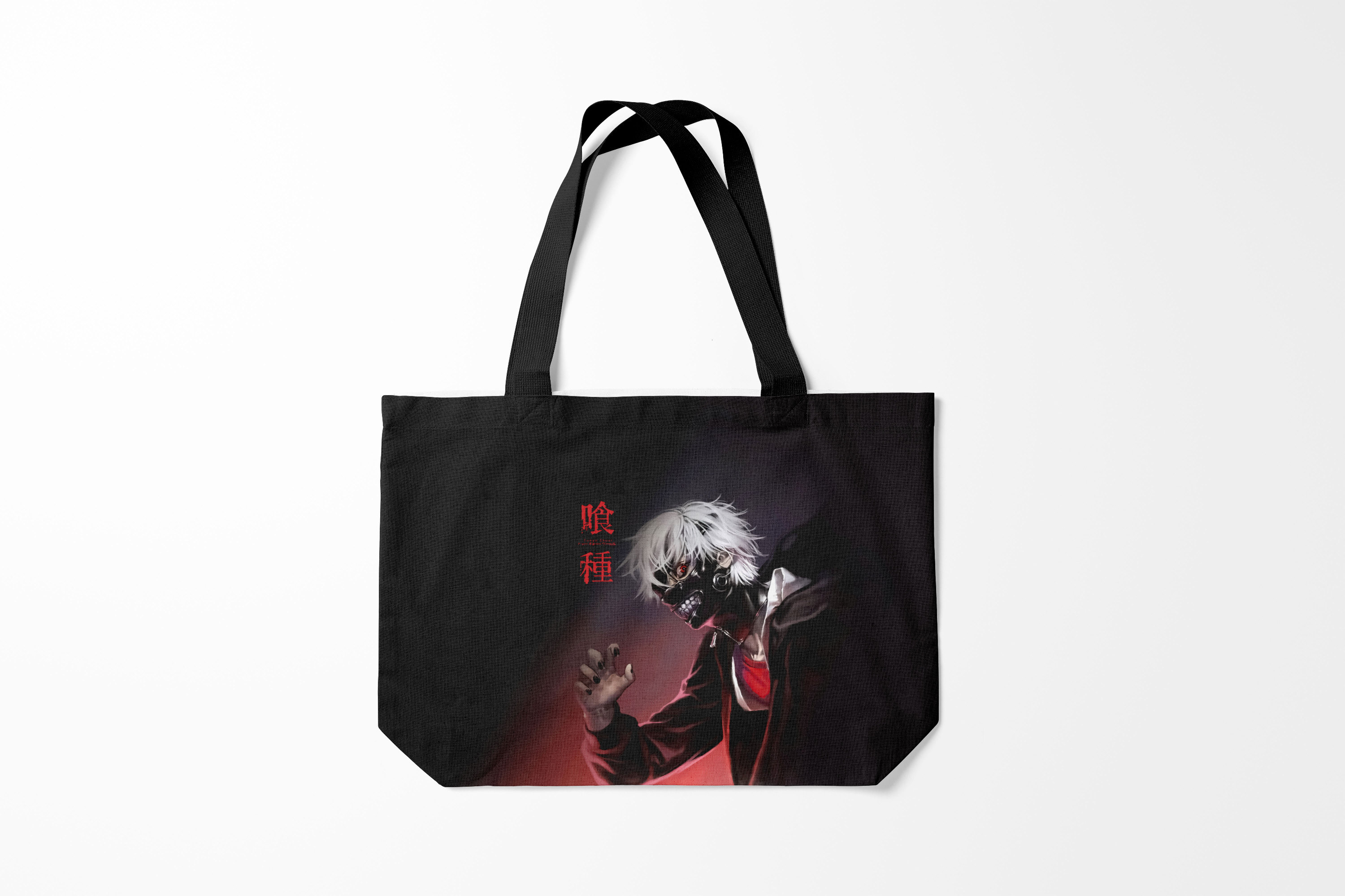 

Сумка шoппер унисекс Burnettie Токийский Гуль Канеки Кен Kaneki Ken, черный, Токийский Гуль Канеки Кен Kaneki Ken