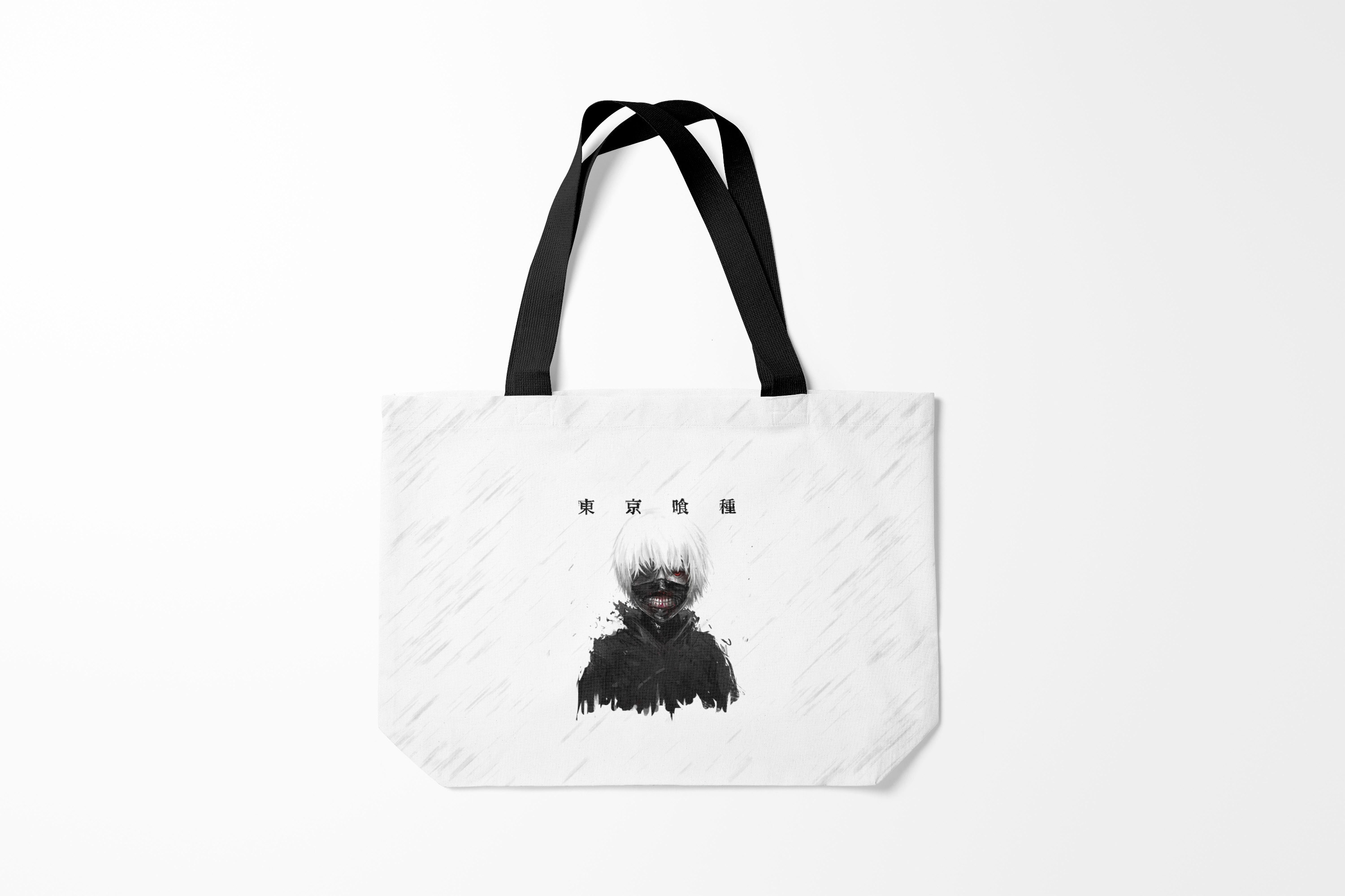 

Сумка шoппер унисекс Burnettie Токийский Гуль Канеки Кен Kaneki Ken, белый, Токийский Гуль Канеки Кен Kaneki Ken