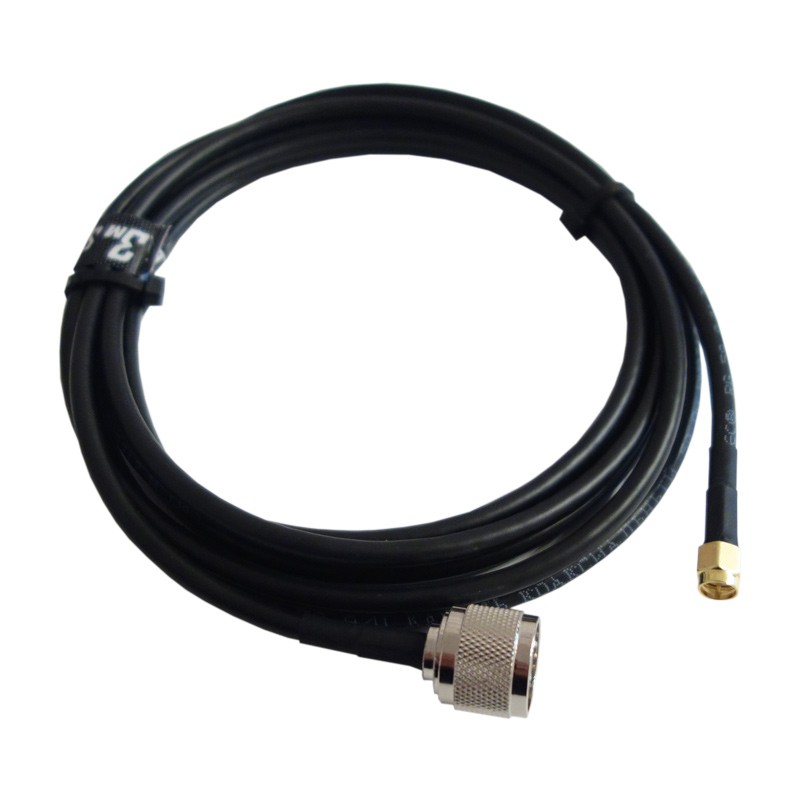 Кабельная сборка N-male - 3 метра RG-58 - SMA-male