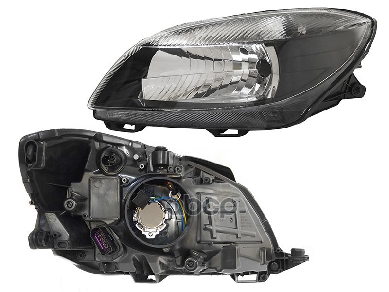 

Фара Skoda Fabia/Roomster 10-14 Lh (левый) Черная Sat арт. ST-665-1121L
