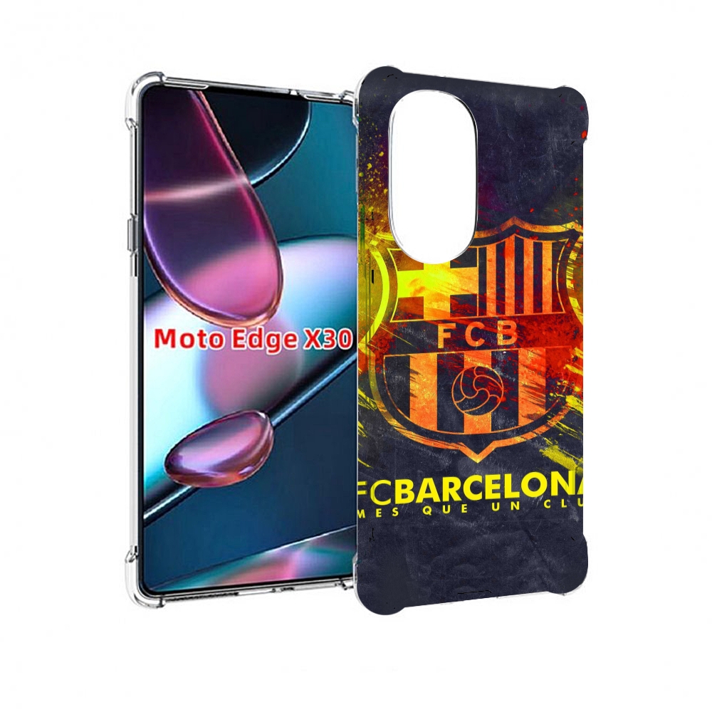 

Чехол MyPads FC-Barcelona-Wallpaper-3 для Motorola Moto Edge X30, Прозрачный, Tocco