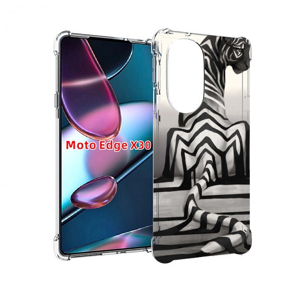 

Чехол MyPads Fantastic Beasts by Jade Mere для Motorola Moto Edge X30, Прозрачный, Tocco