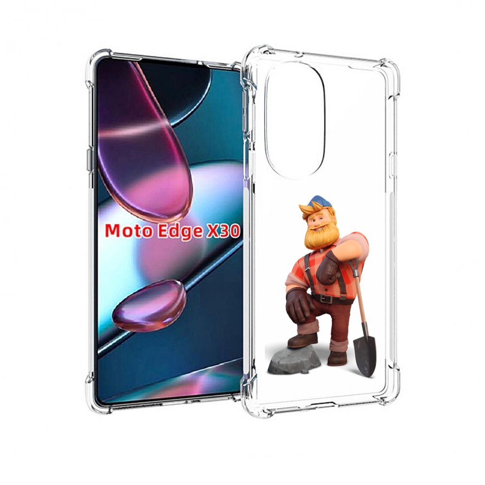 

Чехол MyPads FarmVille-2 для Motorola Moto Edge X30, Прозрачный, Tocco