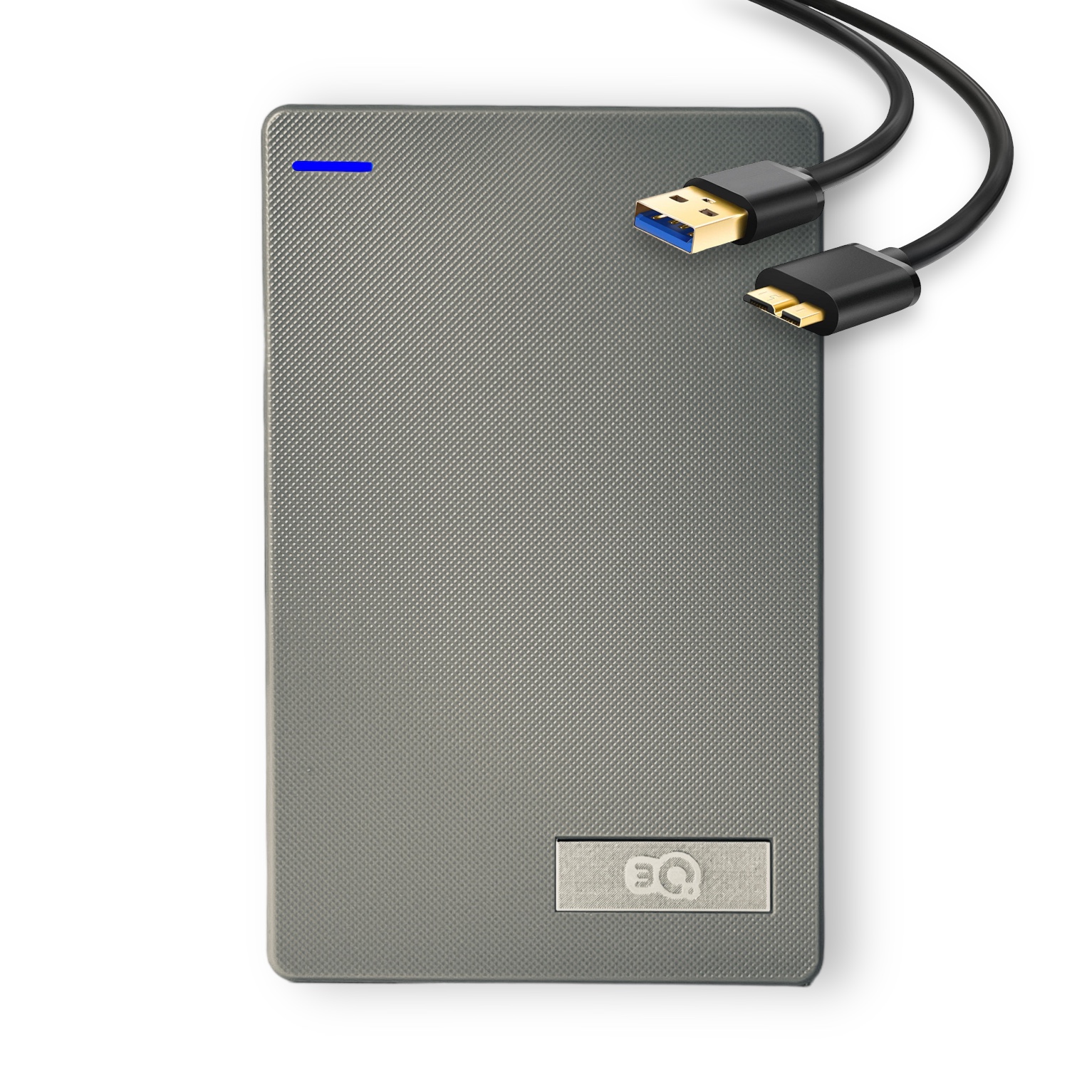 Внешний жесткий диск 3Q 3QHDD-S180H-500 500 ГБ (105627) 3QHDD-S180H-500. серый