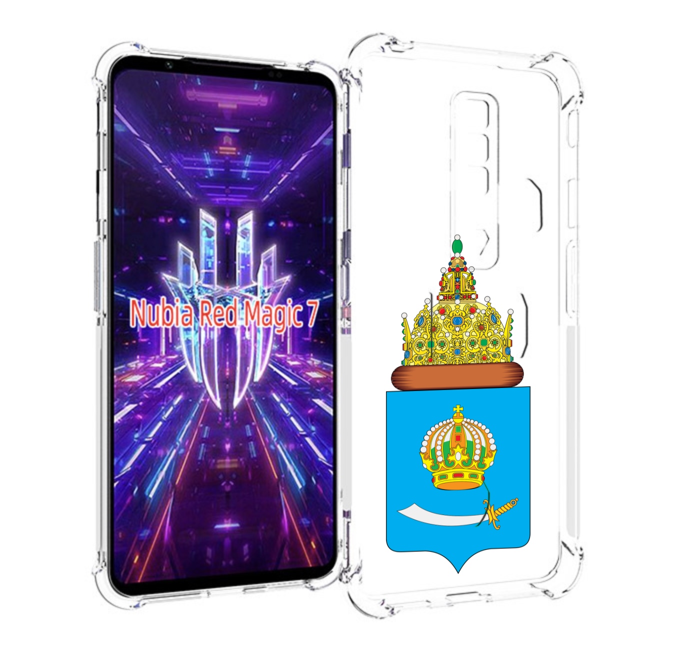 

Чехол MyPads герб-астраханскои-области для ZTE Nubia Red Magic 7, Прозрачный, Tocco