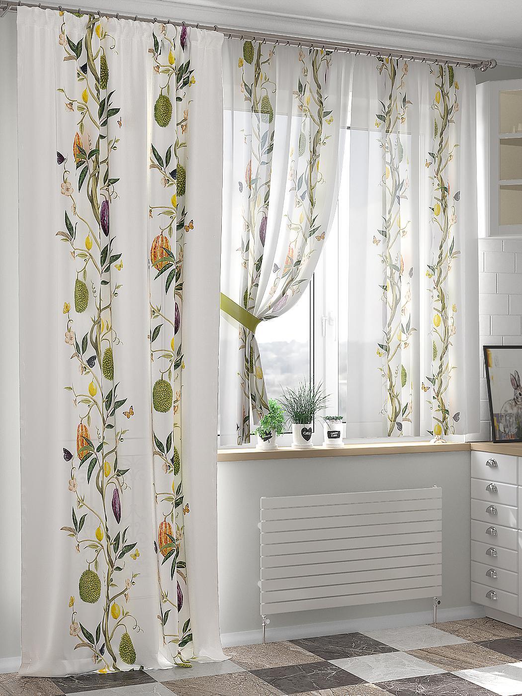 

Комплекты штор AT HOME / шторы в комнату 150х260 см / Роментис, 524095