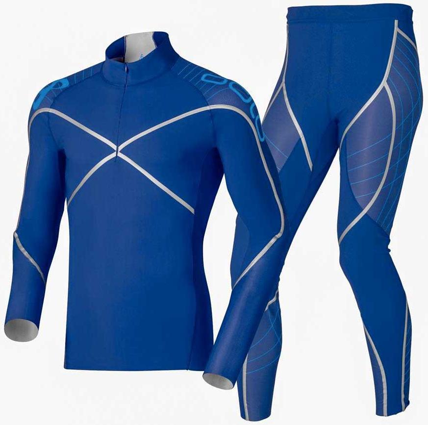 

Костюм мужской Odlo Racesuit Aeroflow синий M, Racesuit Aeroflow