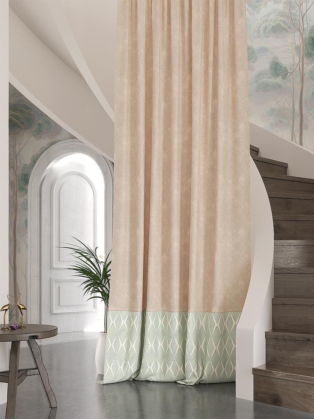 

Портьера Репс AT HOME / шторы в комнату 150х280 см / Кроминбер, 537535