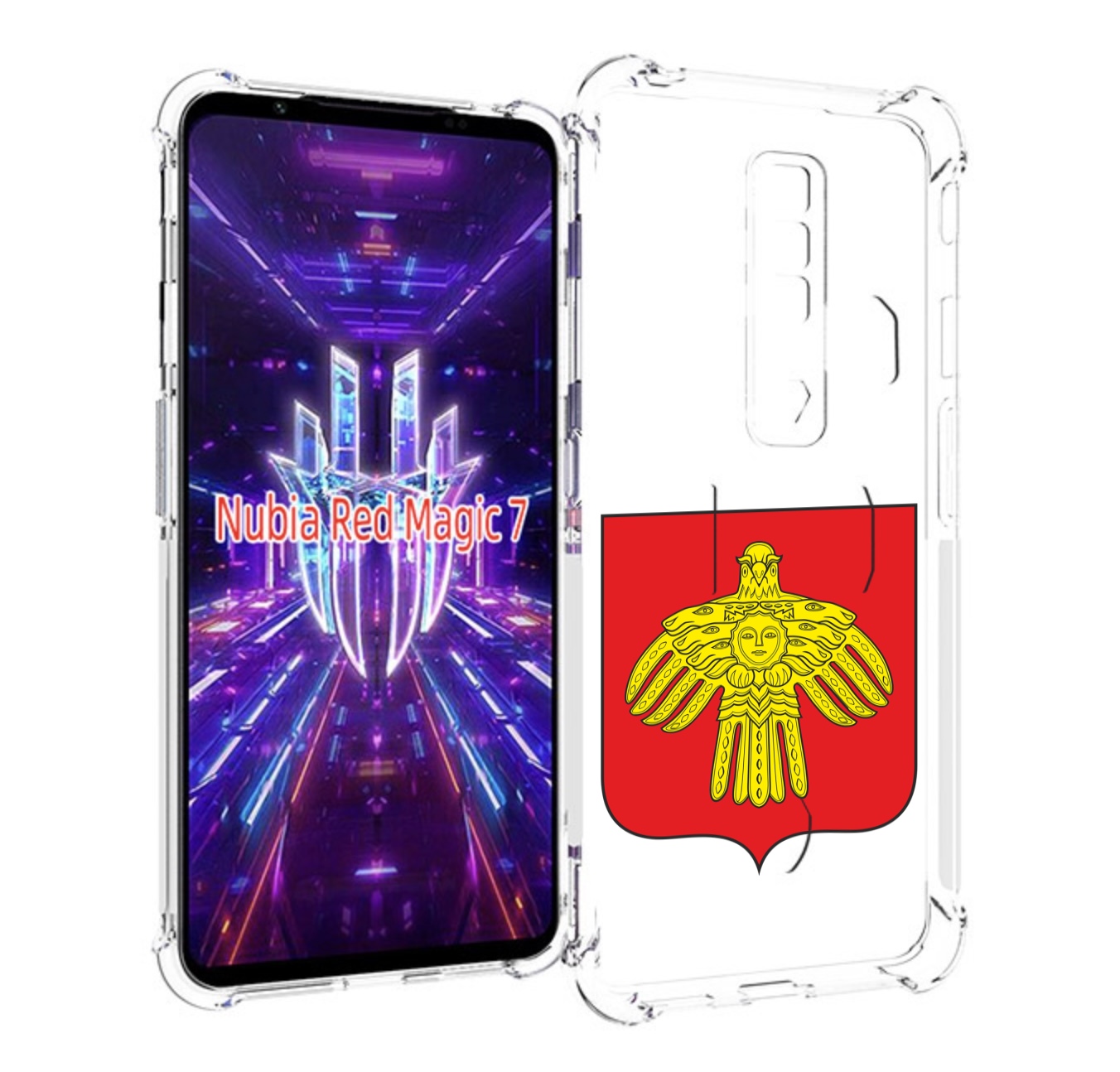 

Чехол MyPads герб-коми-сыктывкар для ZTE Nubia Red Magic 7, Прозрачный, Tocco