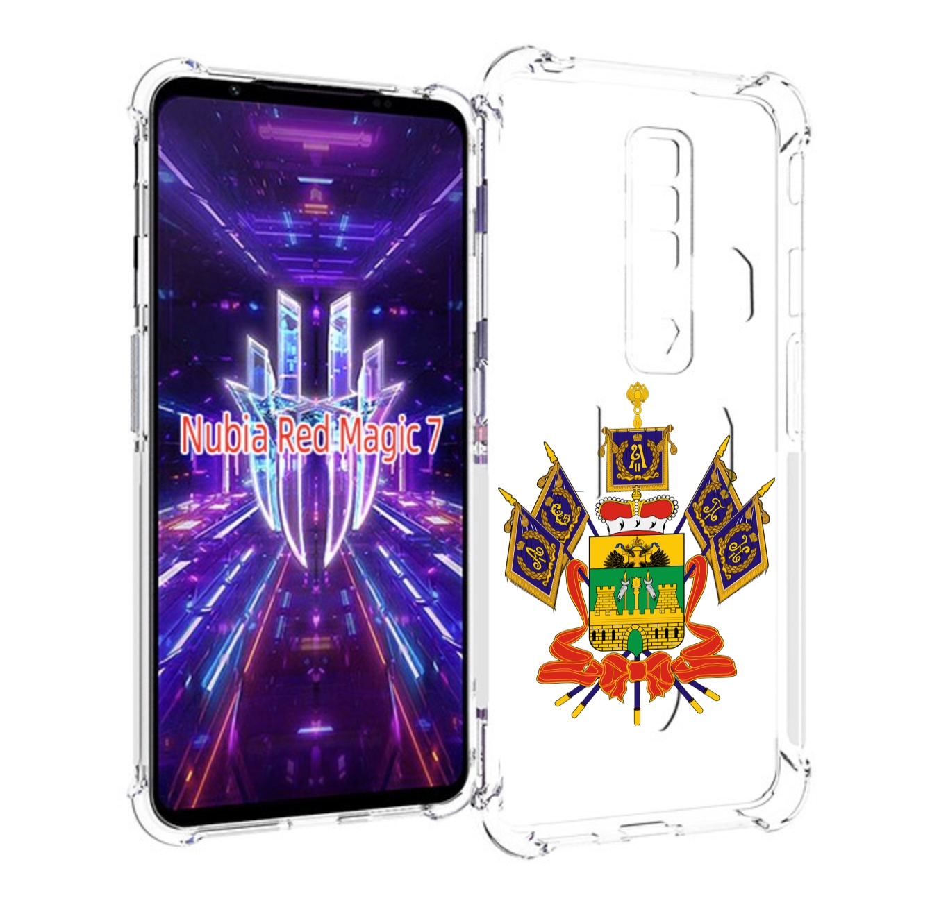 

Чехол MyPads герб-краснодарскии-краи для ZTE Nubia Red Magic 7, Прозрачный, Tocco