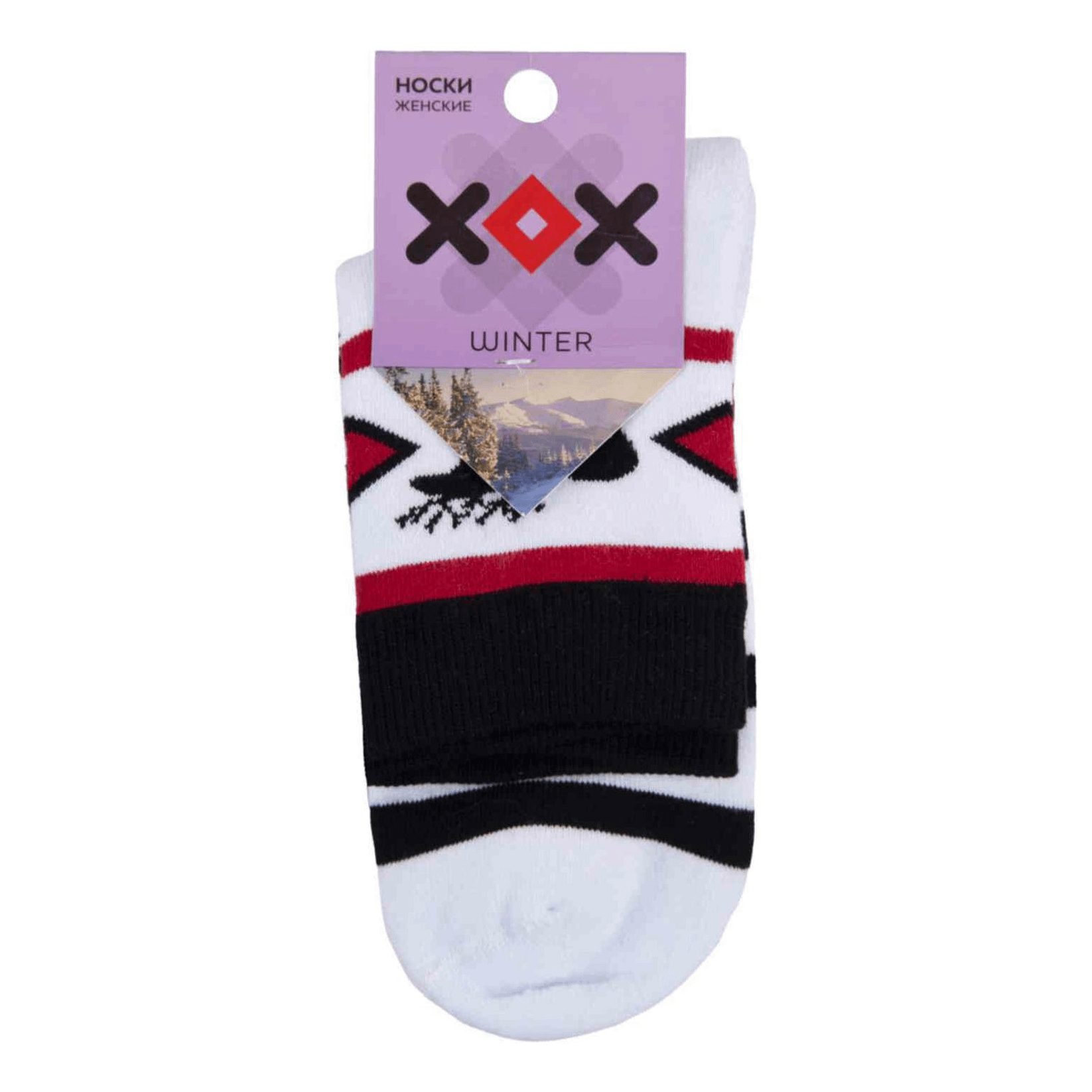 Носки женские ХОХ белые 25 240₽