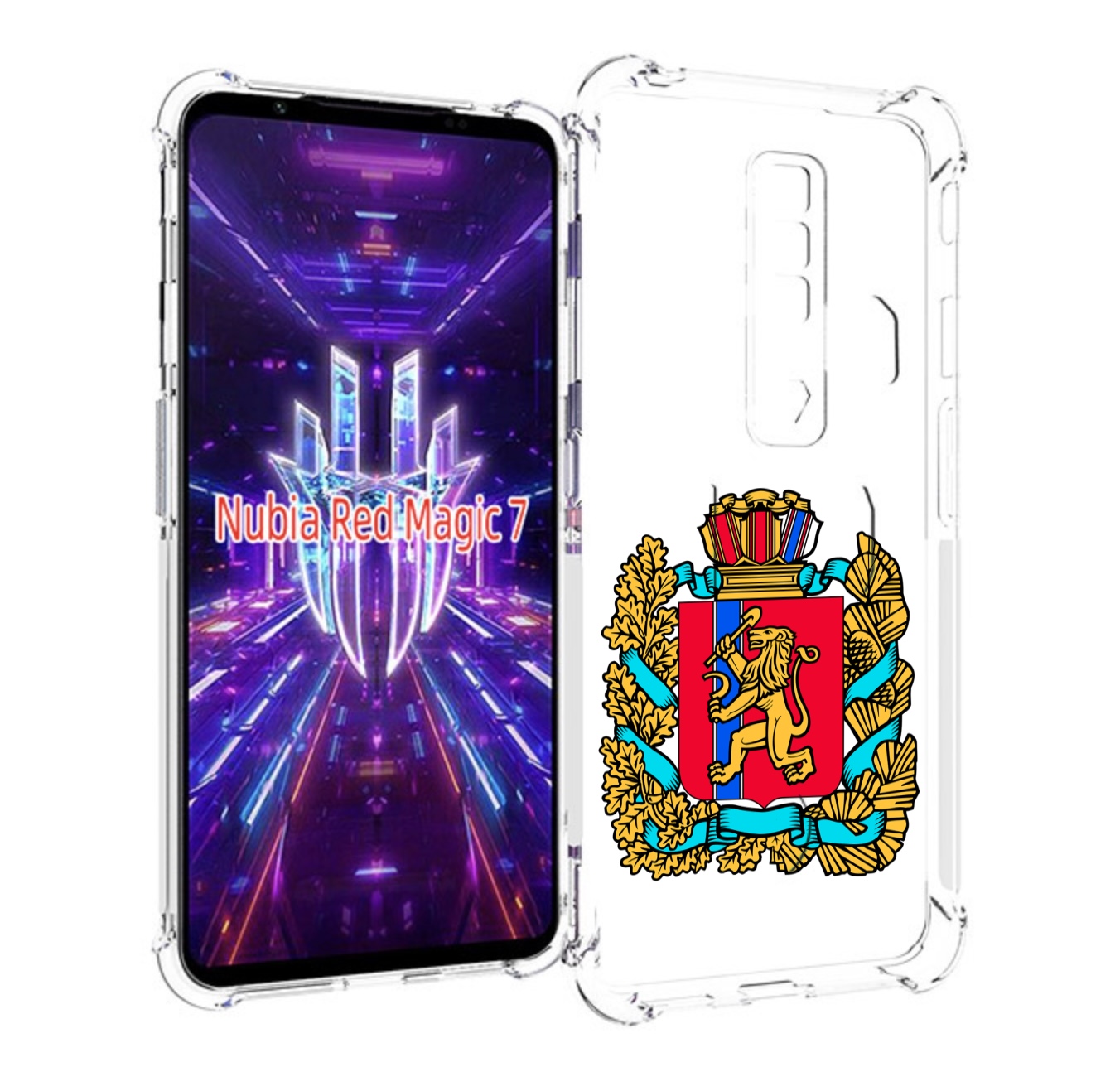 

Чехол MyPads герб-красноярскии-краи для ZTE Nubia Red Magic 7, Прозрачный, Tocco