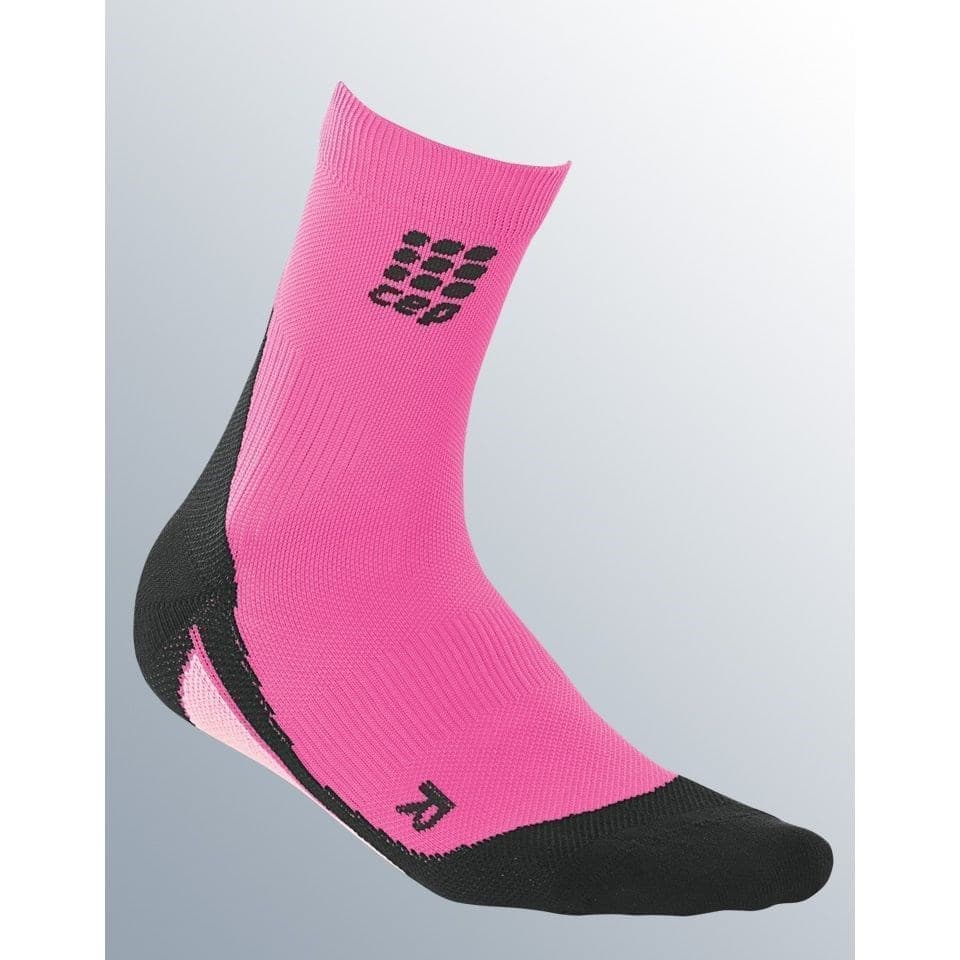 фото Cep c10w компрессионные носки для занятий спортом женские розовый/черный 4