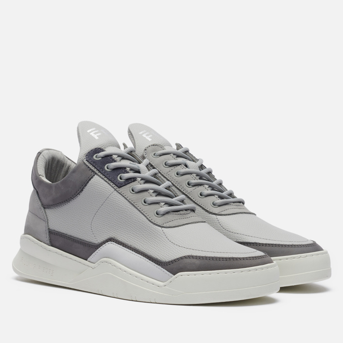 фото Кроссовки мужские filling pieces low top ghost decon серые 40 eu