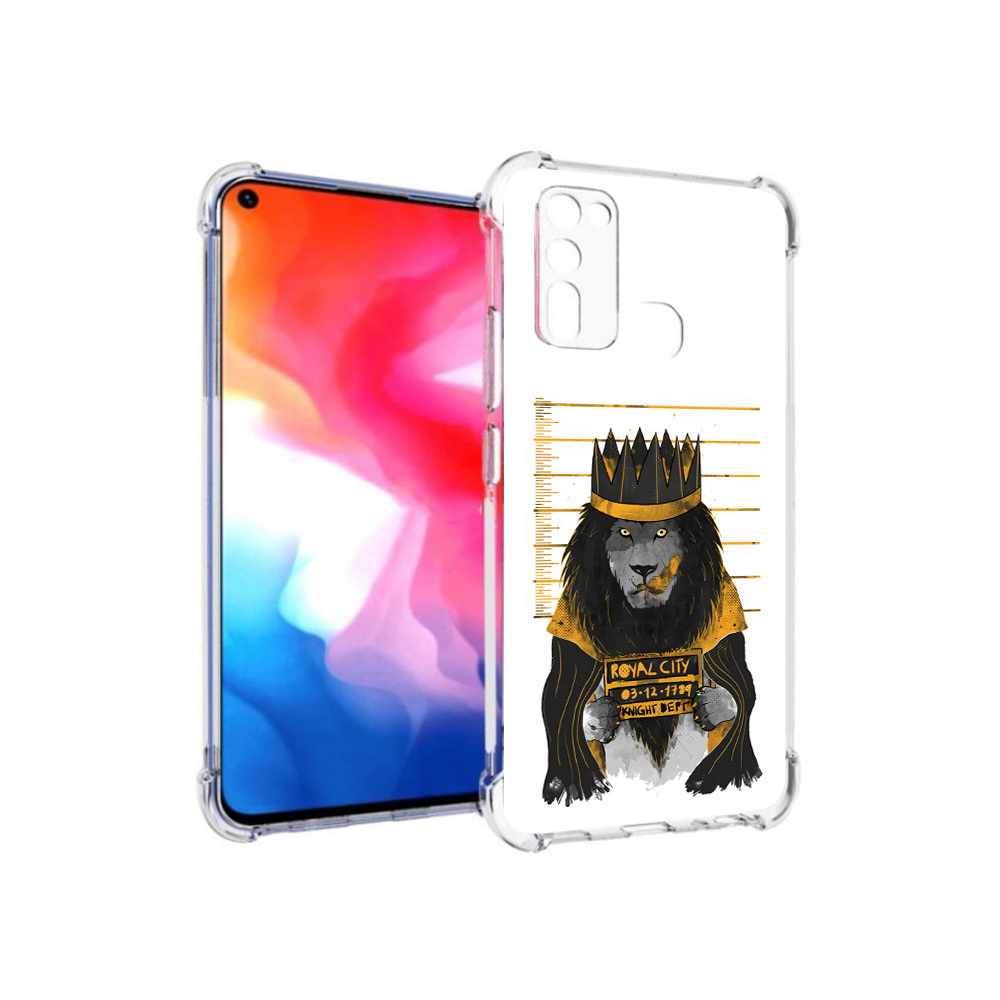 

Чехол MyPads Tocco для Vivo Y50 лев в законе (PT226982.418.435), Прозрачный, Tocco