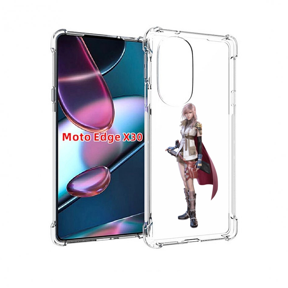 

Чехол MyPads Final-Fantasy для Motorola Moto Edge X30, Прозрачный, Tocco