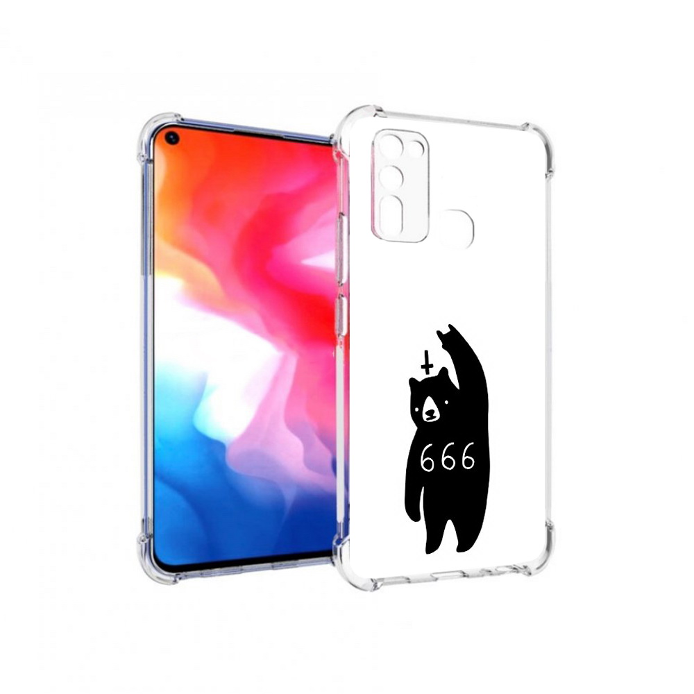 

Чехол MyPads Tocco для Vivo Y50 медведь 666 (PT226982.418.462), Прозрачный, Tocco