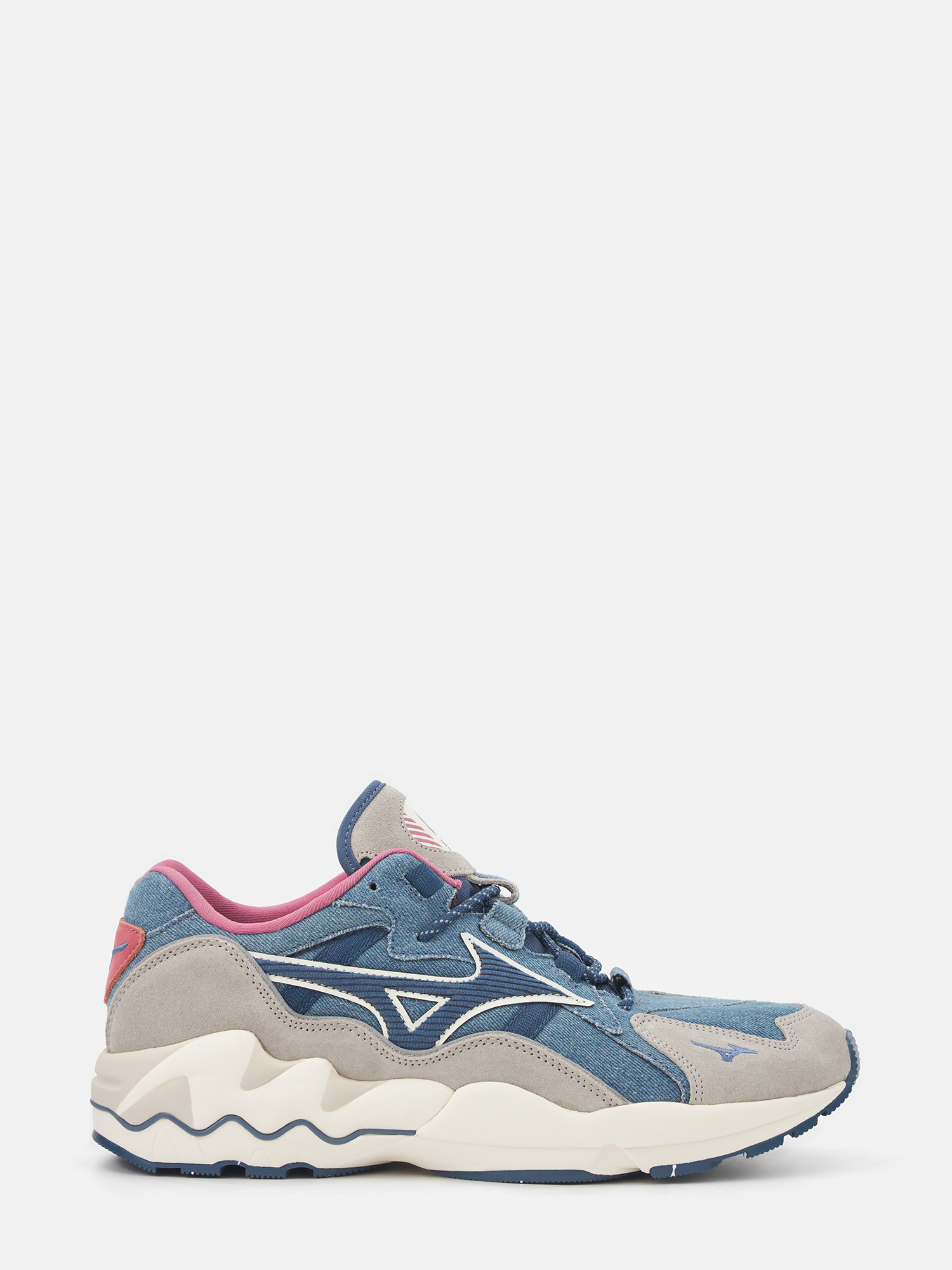 

Кроссовки мужские Mizuno D1GA2380 синие 8 UK, Синий, D1GA2380