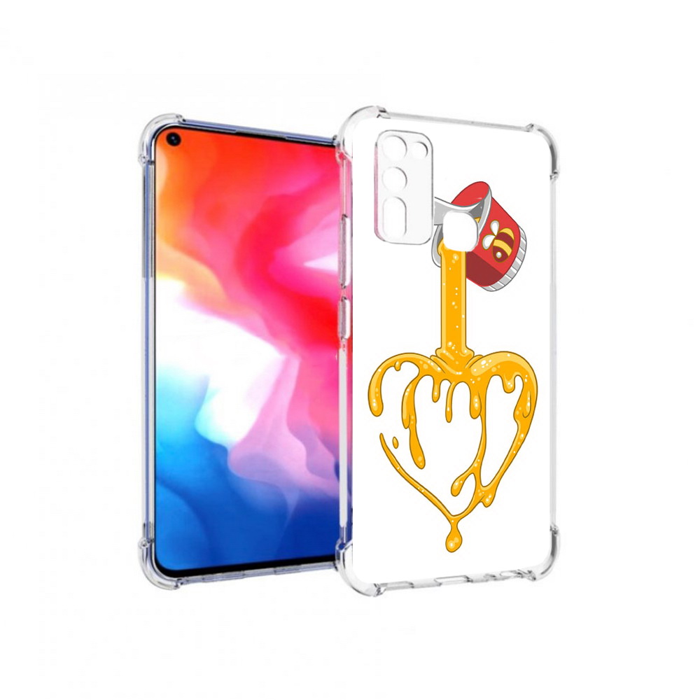 

Чехол MyPads Tocco для Vivo Y50 медовое сердце (PT226982.418.471), Прозрачный, Tocco