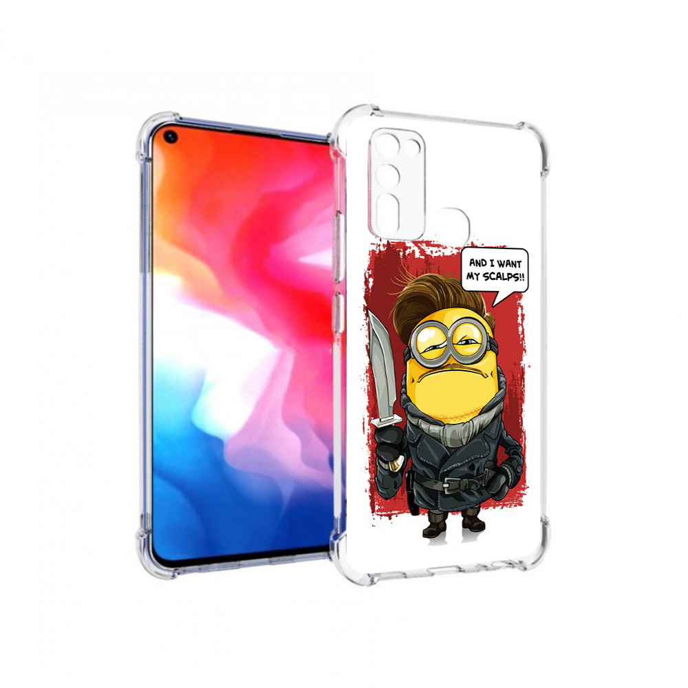 

Чехол MyPads Tocco для Vivo Y50 миньон убийца (PT226982.418.477), Прозрачный, Tocco