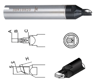 

Жало для паяльника 911G-32N12H23 SOLDERING ROBOT TIP, 085560