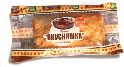 

Булочка Край Каравай Вкусняшка со сгущенкой 100 г