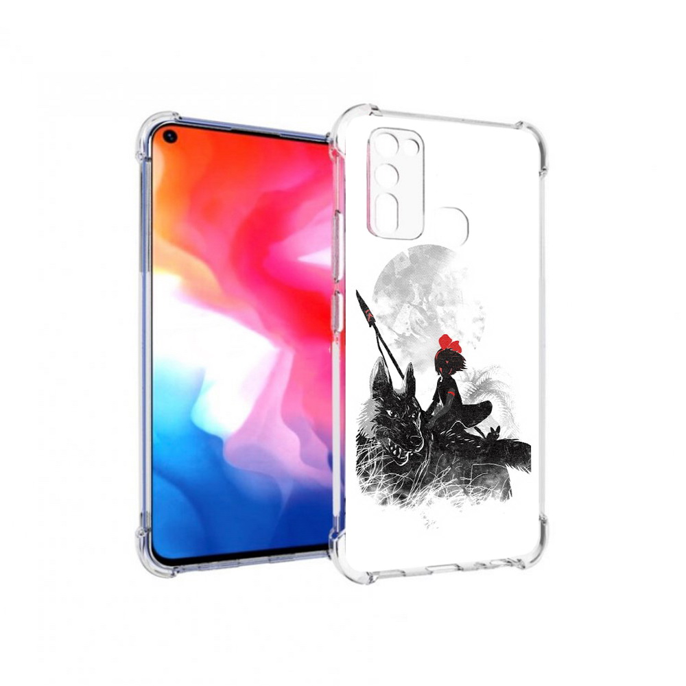 

Чехол MyPads Tocco для Vivo Y50 мононоке (PT226982.418.481), Прозрачный, Tocco