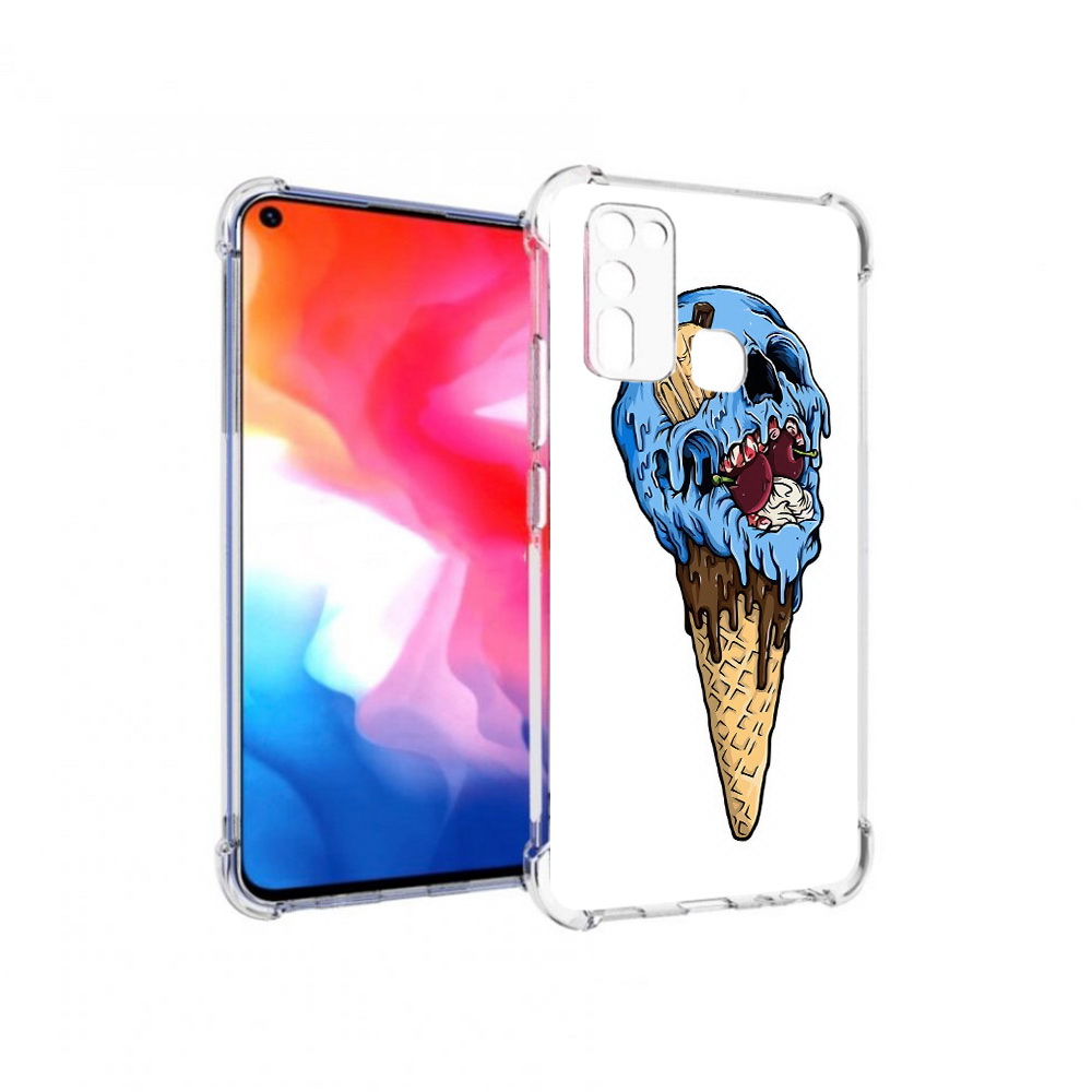 

Чехол MyPads Tocco для Vivo Y50 мороженное череп (PT226982.418.484), Прозрачный, Tocco